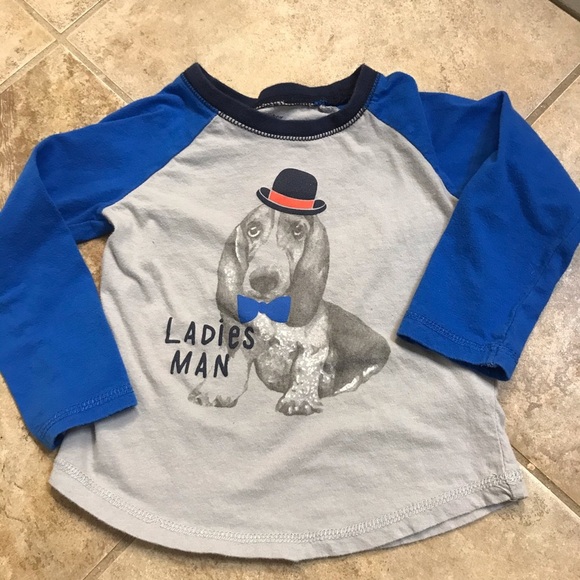🐕Ladies Man Long Sleeve Tee - Picture 1 of 4
